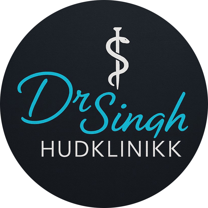 Dr Singh Hudklinikk AS sin logo