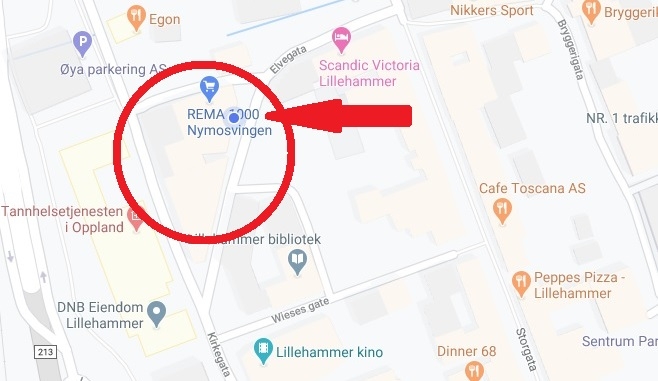 Illustrasjon eller bilde for senter